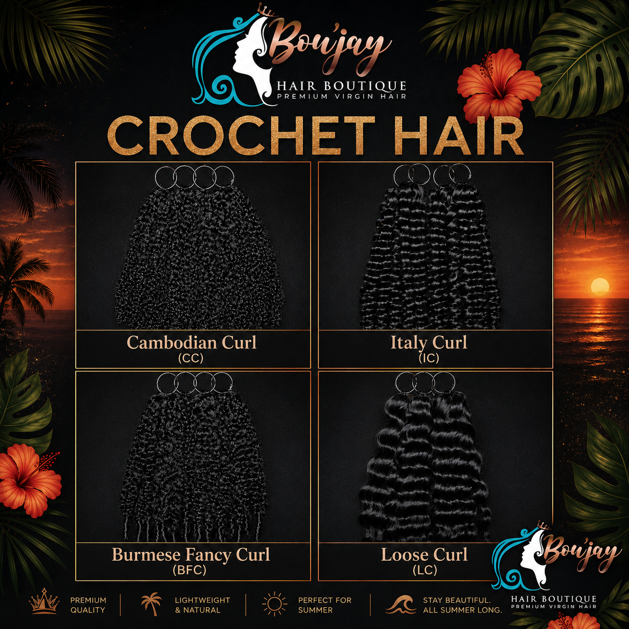 Crochet Human Hair